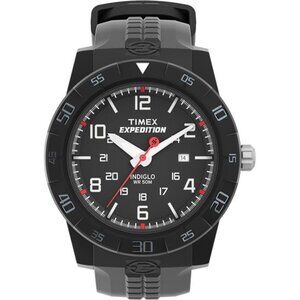 Expedition Rugged Core Analog Watch, Full Size Black